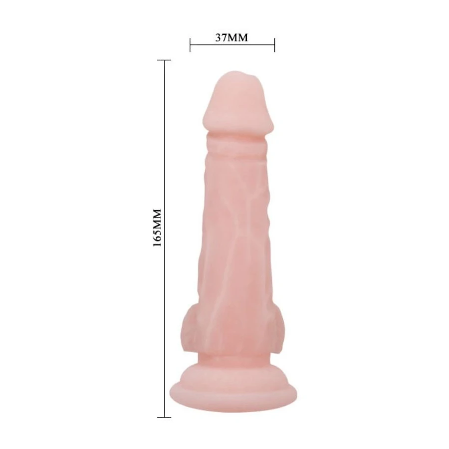 BAILE - DILDO NATURAL SUPER REALISTA 16.5 CM